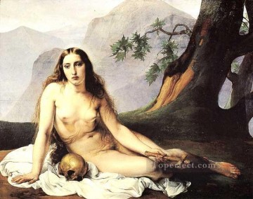 悔い改めたマグダラの女性のヌード フランチェスコ・ヘイズ Oil Paintings